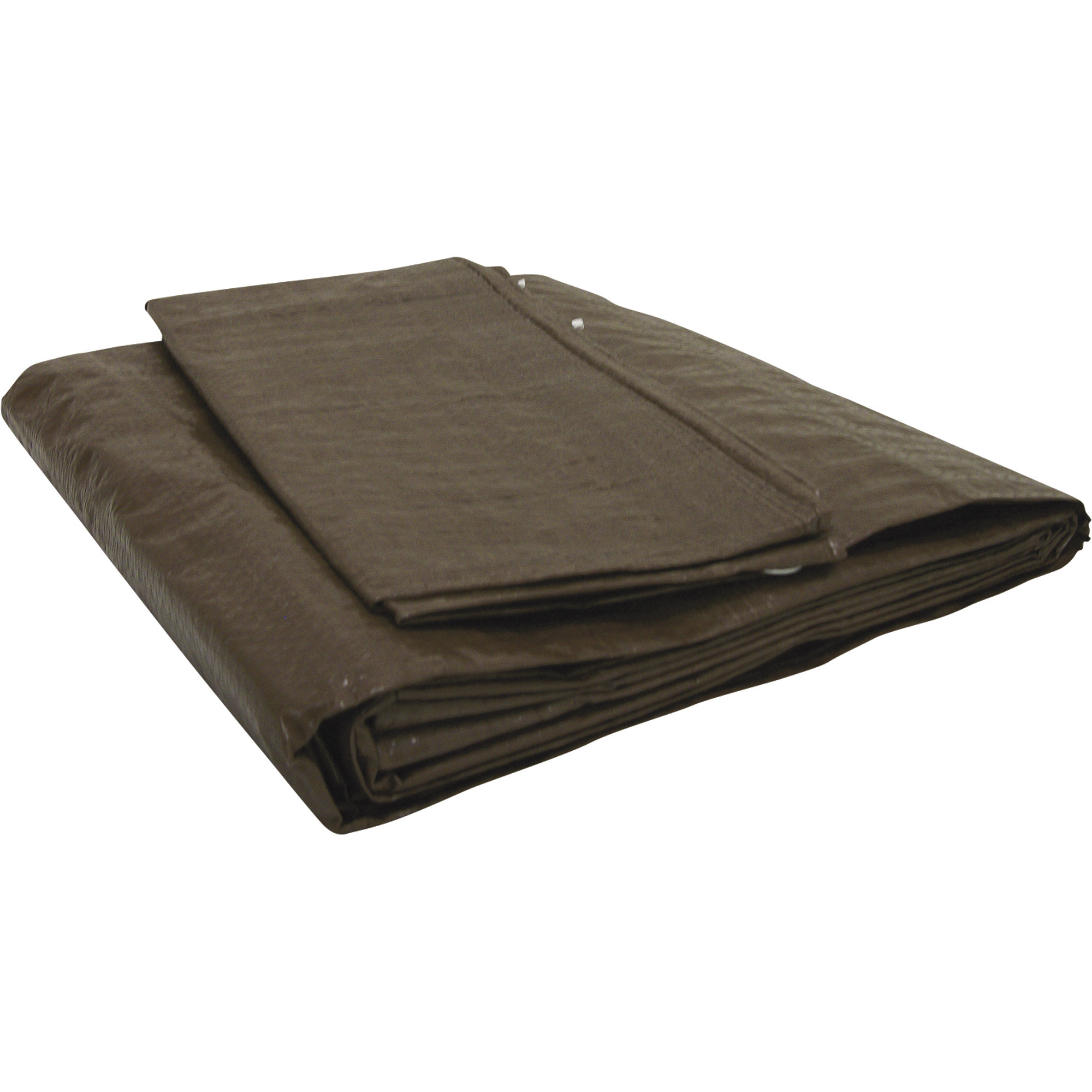 Dize Poly Tarp, Brown, 20ft. x 20ft., Model# BT2020